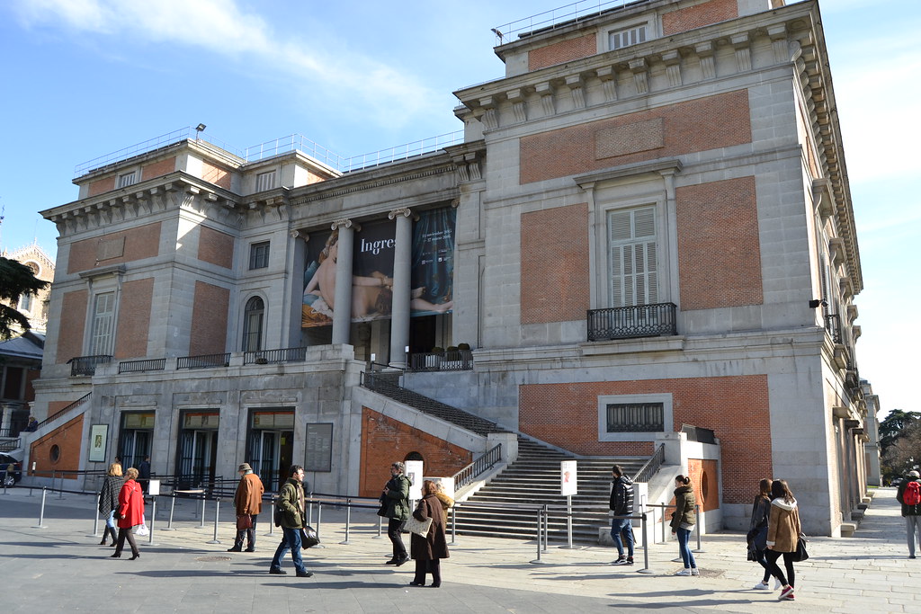 Exterior del Museo del Prado.