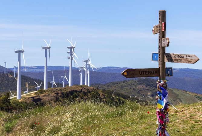 El Perdón, en la primera ‘Guía de Ecoturismo Eólico’ de España