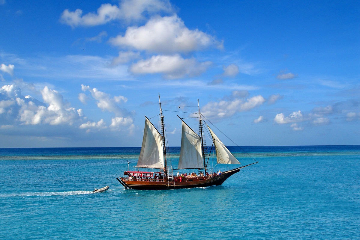 Aruba es un país perfecto para las actividades acuáticas.