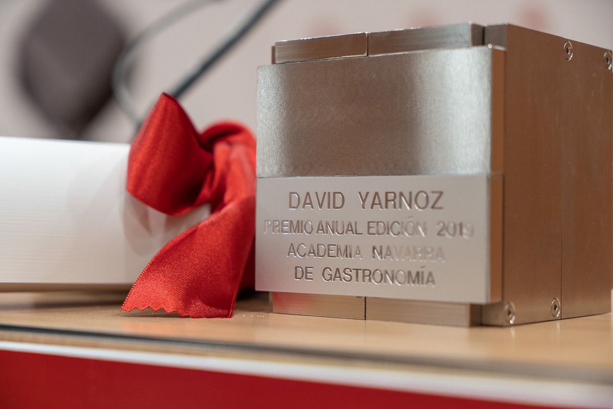 Premio Anual de la Academia Navarra de Gastronomía 2019