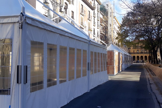 Pamplona estudia poner terrazas en la antigua estación de autobuses