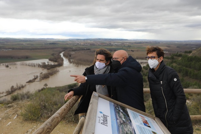Navarra tendrá 36 millones del Estado para actuaciones en el Ebro contra las inundaciones