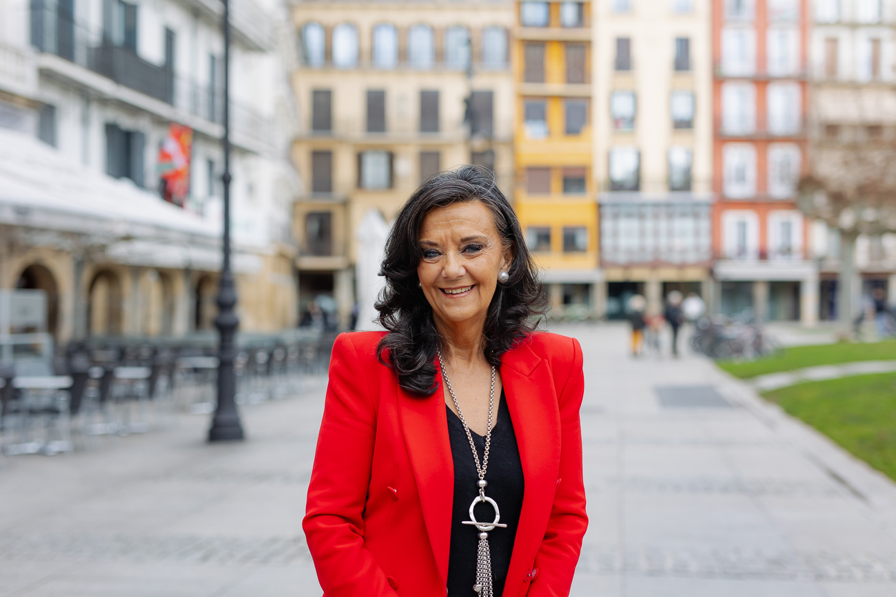 Elena Jiménez ejerce como presidenta de la Asociación de Empresarios Farmacéuticos de Navarra desde su creación.