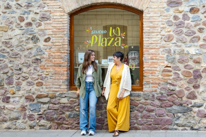 El nuevo espacio creativo de Aoiz puesto en marcha por una madre y su hija