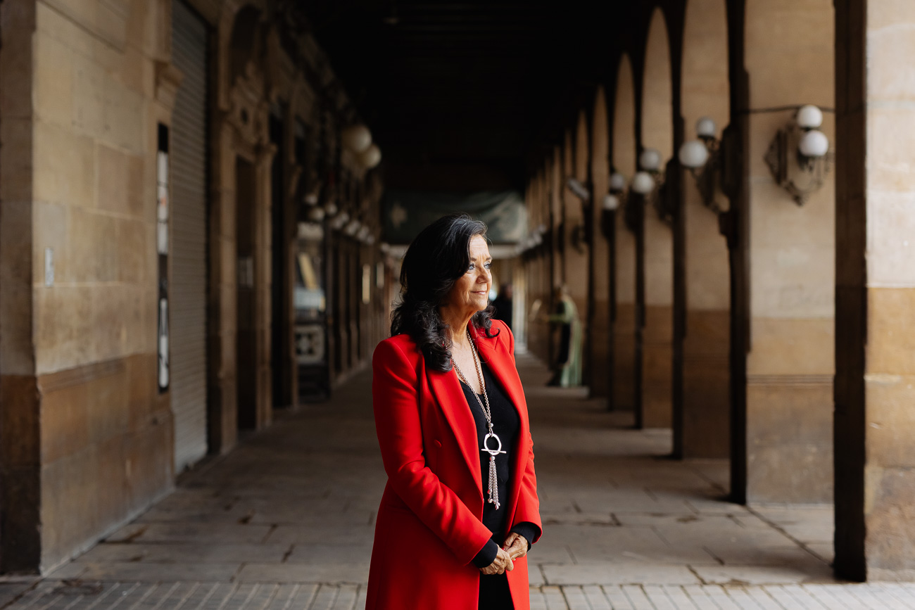Después de instalarse en un pequeño pueblo aragonés, nuestra protagonista levantó su propia farmacia en Pamplona.