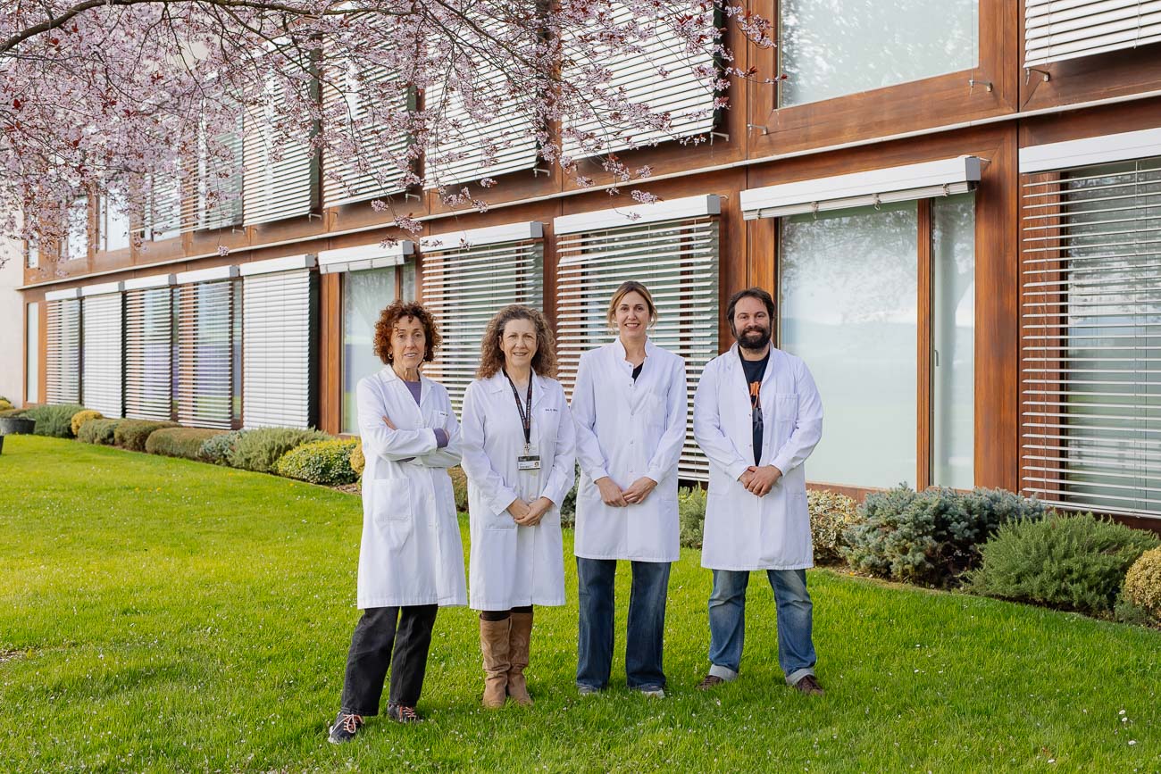 El grupo de neurociencia dirigido por Ana García trabaja con modelos animales de Alzheimer en el laboratorio del CIMA.