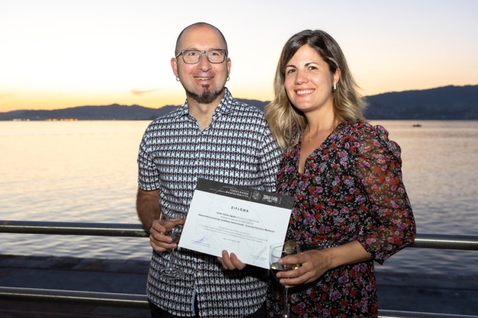 El navarro Ander Solano, finalista en la Bienal Internacional de Cartelismo Terras Gauda