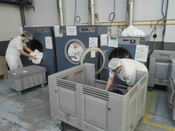 Aspace amplía su servicio de lavandería para empresas