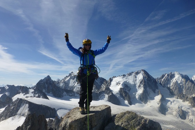 La alpinista que guía a los directivos hacia un liderazgo de altura