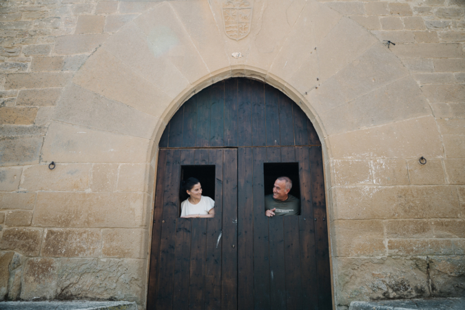 La empresa navarra de tejados que convertirá una casa medieval de Garínoain en su nuevo hogar