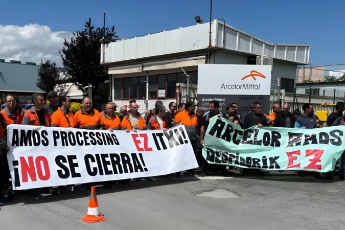 ArcelorMittal y UGT Navarra acuerdan el ERE en la planta de Legasa