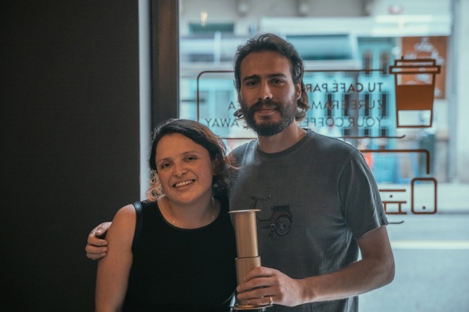 Rafa Vicente gana el campeonato navarro de baristas