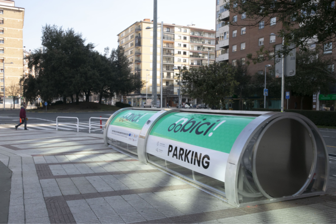Pamplona invertirá más de 700.000 euros en la red de aparcamientos de bicis eléctricas