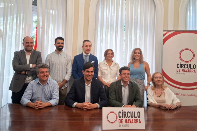 Ignacio Salinas releva a Beatriz Aizpún en la presidencia del Círculo de Navarra en Madrid