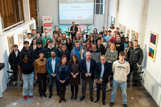 Casi 50 estudiantes de FP Dual han realizado sus prácticas en sociedades públicas del Gobierno de Navarra