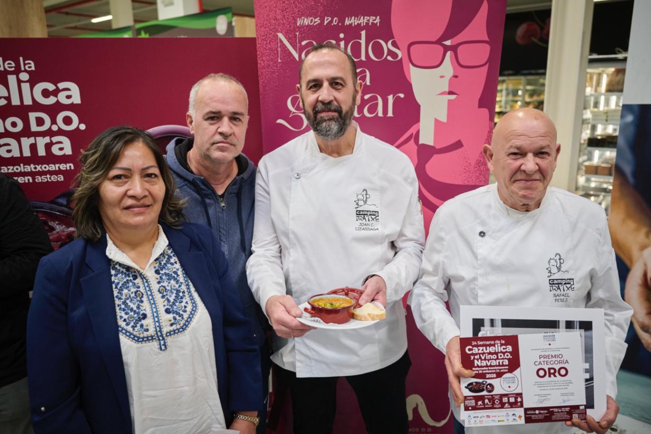 La cazuelica ganadora fue 'Pocha de Valdega con acelgas y manita de cerdo estilo Abuela Dora'