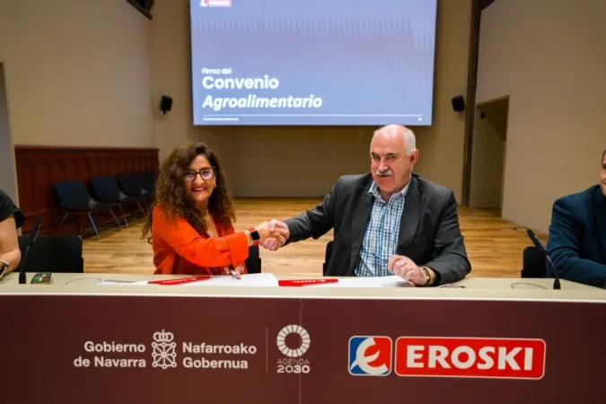 Eroski casi ha duplicado sus compras a productores navarros en la última década