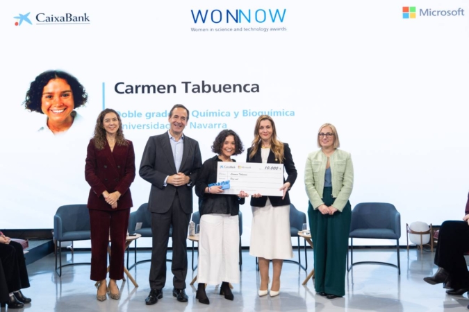 La pamplonesa Carmen Tabuenca logra el máximo galardón en los premios nacionales WONNOW