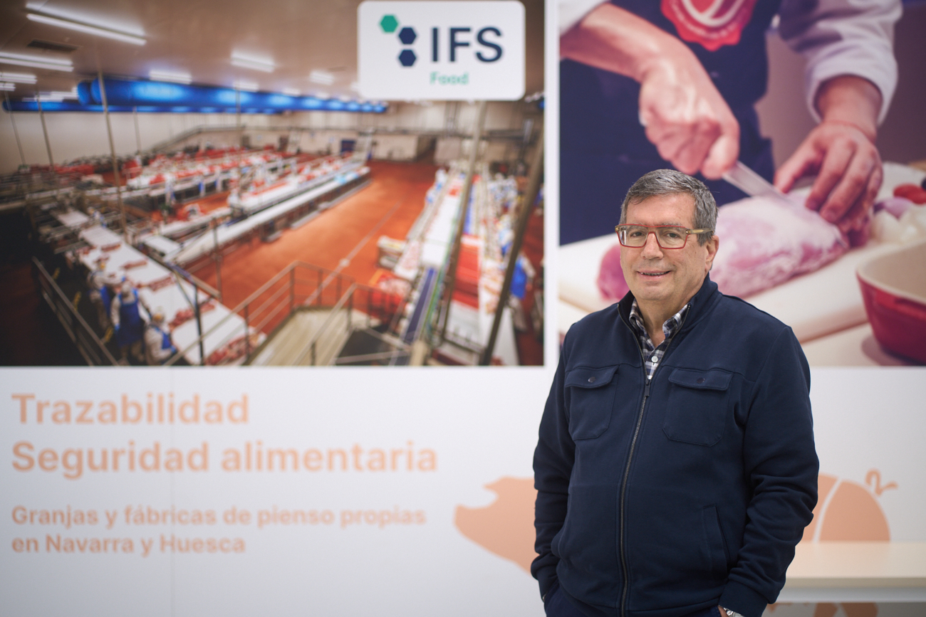 Isidoro Pérez ejerce como director de Desarrollo de Negocio en Cárnicas Iruña.