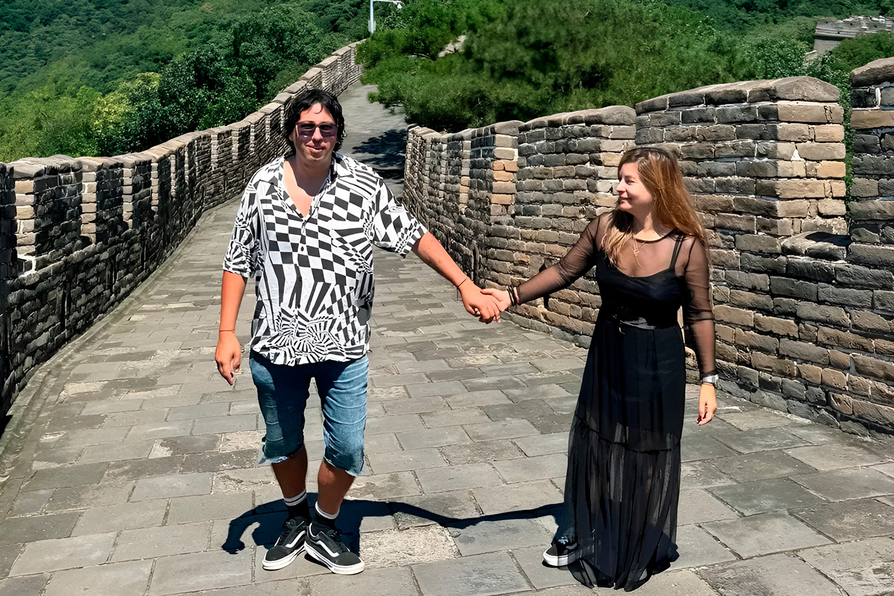 Txema y Jessica documentan su viaje en Instagram, donde ya suman más de 15.000 seguidores.