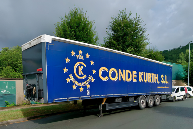 La compañía de Lesaka Transportes Conde-Kurth, en liquidación tras solicitar el concurso voluntario