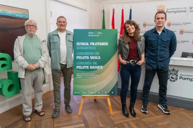 El I Congreso Internacional de Pelota Vasca contará con ponentes nacionales, de Francia y Latinoamérica
