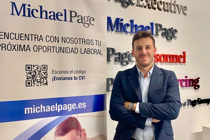 Daniel Herrera, responsable de Michael Page en Navarra