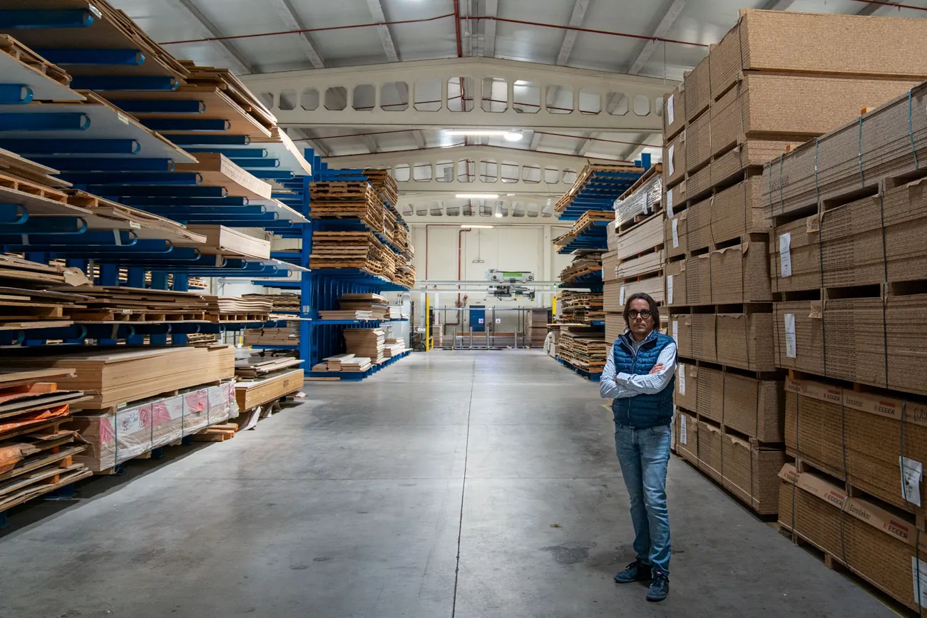 Víctor Sanz dirige la empresa familiar, fundada por sus padres en Igea en 1982, desde 2014.