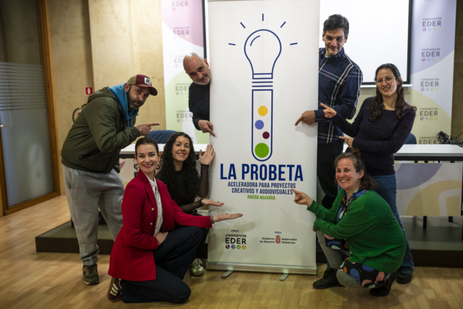 Cuatro proyectos creativos despegan en la Ribera navarra gracias a La Probeta