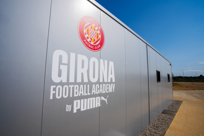 La navarra Módulos Arco desarrolla dos grandes proyectos para el Girona FC y La Nueva Romareda