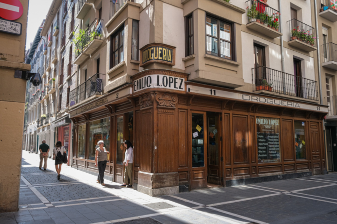 La centenaria Droguería López de Pamplona cerrará en septiembre por falta de relevo