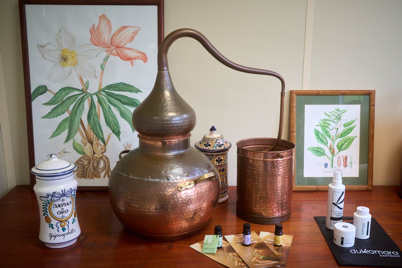 También elaboran tres tipos de aceites esenciales: serenidad, relax y vitalidad. 