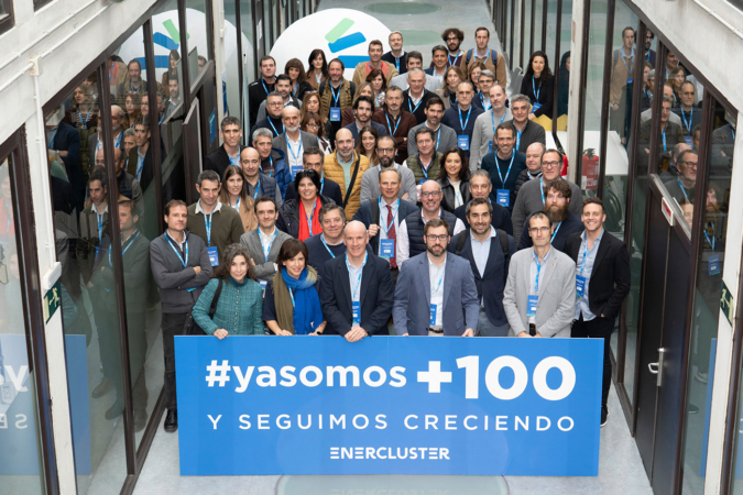 Enercluster supera las 100 empresas asociadas tras crecer un 50 % en los últimos tres años