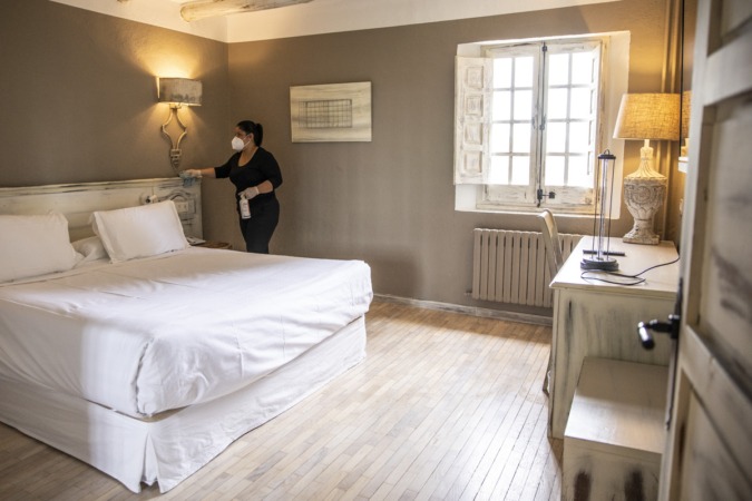 Los hoteles de Pamplona prevén acabar 2020 con una ocupación del 10 %