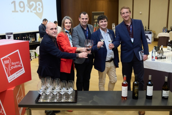 Los dos vinos navarros premiados en la feria internacional OnVinum-Reyno Gourmet