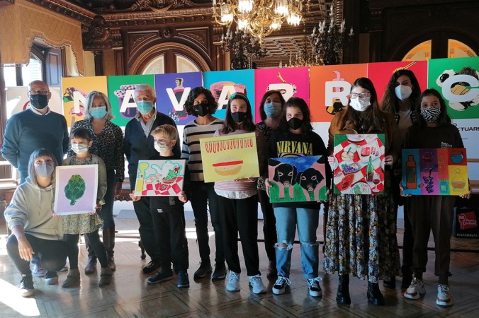 Isabel Jardine y Noa Gurucharri ganan el I Concurso de Pintura de Producto Local