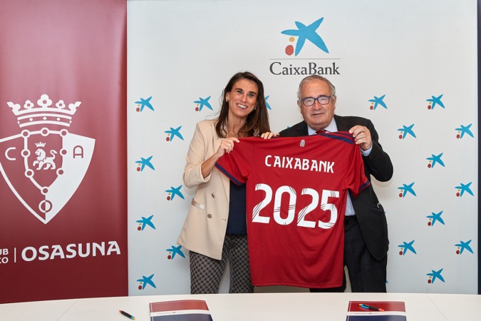Osasuna y CaixaBank renuevan su alianza hasta 2025
