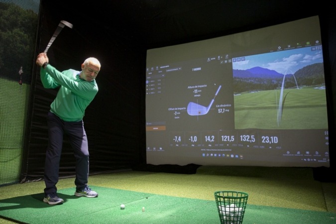 Golf Indoor Center: 140 campos virtuales y estudios personalizados del ‘swing’