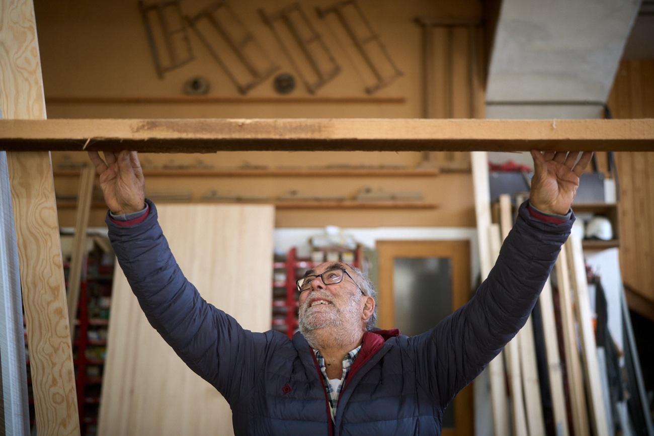 Vecino de Garde, Palacios fundó Construcciones Bercoj hace 34 años.