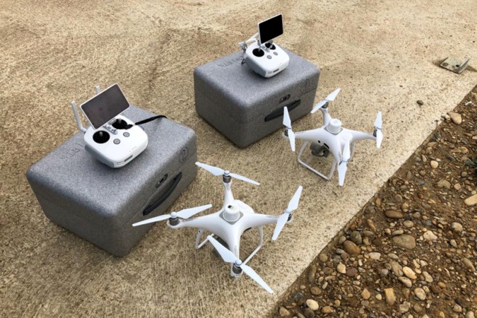 Drones para controlar las obras públicas