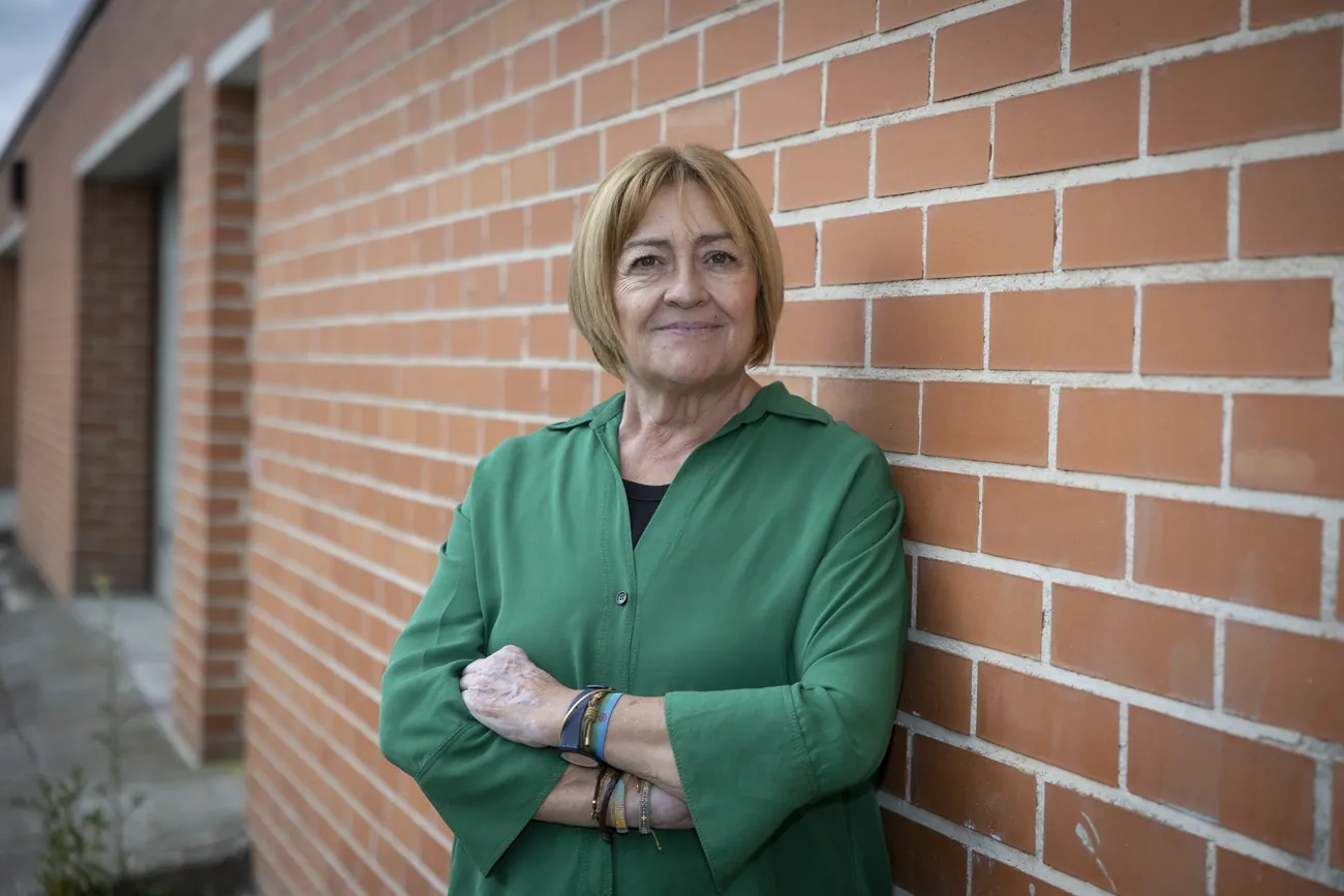 Nuestra protagonista dirige la Fundación Secretariado Gitano en Navarra desde hace veinticinco años.