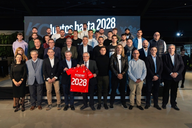 Kosner renueva como patrocinador principal de Osasuna hasta 2028