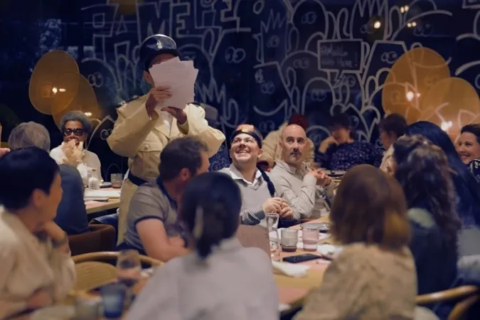 El restaurante de Mutilva que organiza cenas ‘criminales’ con una compañía teatral alemana