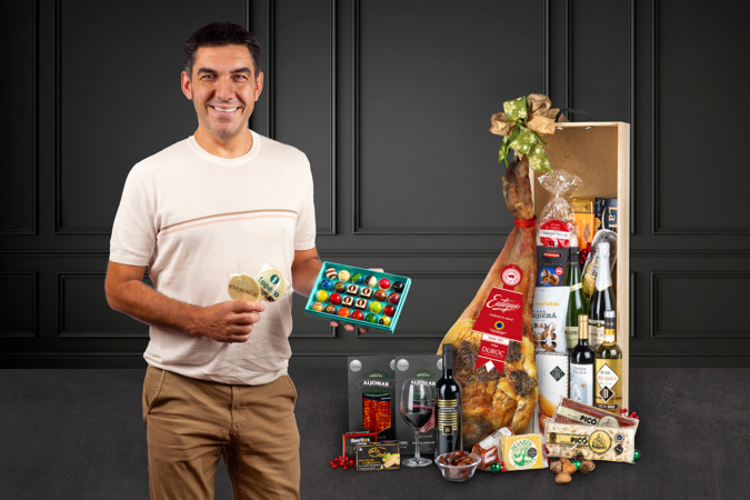La empresa de Murchante que vende sus cestas de Navidad en Europa, Estados Unidos y Japón