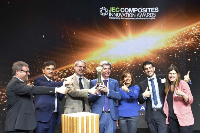 MTorres, premiada por tercera vez en los JEC Composites Innovation Awards
