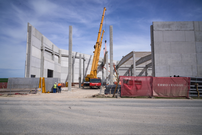 La navarra Markibar inicia la construcción de su nueva central en Barbatáin de la mano de Erro y Eugui