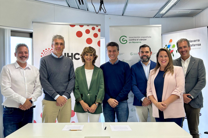 Navarra Health Cluster y la Asociación Española contra el Cáncer colaborarán en proyectos de I+D