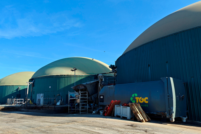 Naturgy conecta a su red de gas la primera planta de biometano de Navarra