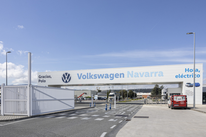 Volkswagen Navarra trata de retomar la producción mientras parte de la plantilla sigue parada