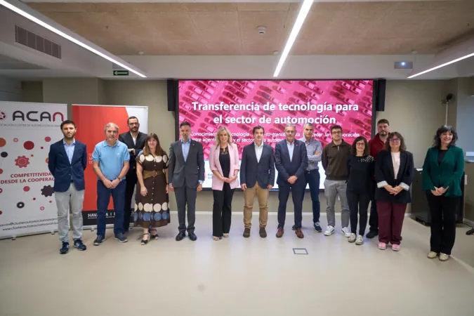 El SINAI facilita la transferencia de tecnología punta para dar respuesta a los retos de la automoción navarra
